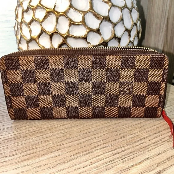 LOUIS VUITTON Damier Ebene Siena Tote & Matching Wallet Set Women's Purse - Picture 14 of 17